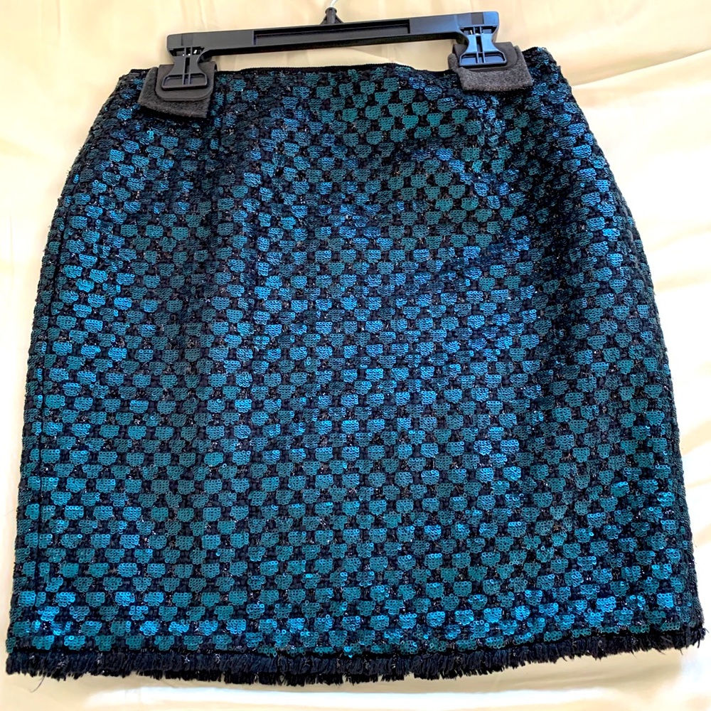 Elie Tahari Sequin Mini Skirt, US 0